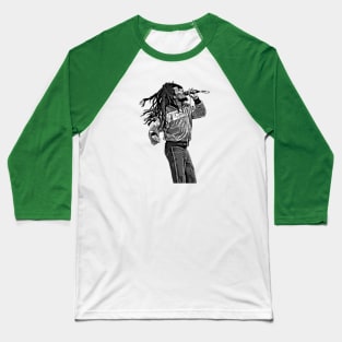 BOB MARLEY FREEDOM Baseball T-Shirt